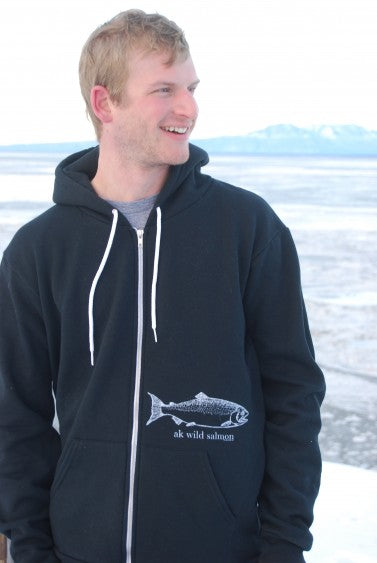 Salmon discount fishing hoodie