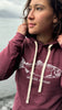 Beach Rose AK Wild Salmon Triblend Pullover Hoody $68.00