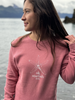 AK Starfish Co. Winter Pink 50/50 Crewneck $60.00