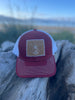 Autumn / White AK Starfish Co. Patch Hat. $38.00