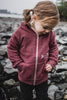 Beach Rose AK Wild Salmon Children's Triblend Zipped Hoody $49.00