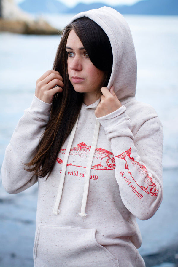 Pearl AK Wild Salmon Triblend Pullover $68.00