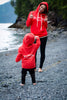 Beach Red AK Wild Salmon Children's Zipped Hoody $49.00