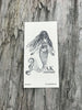 Cream AK Mermaid Sticker $6.00