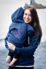 Blueberry AK Starfish Co. Children's Triblend Zipped Hoody