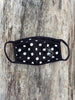 Black Polka Dot AK Starfish Co. Face Mask